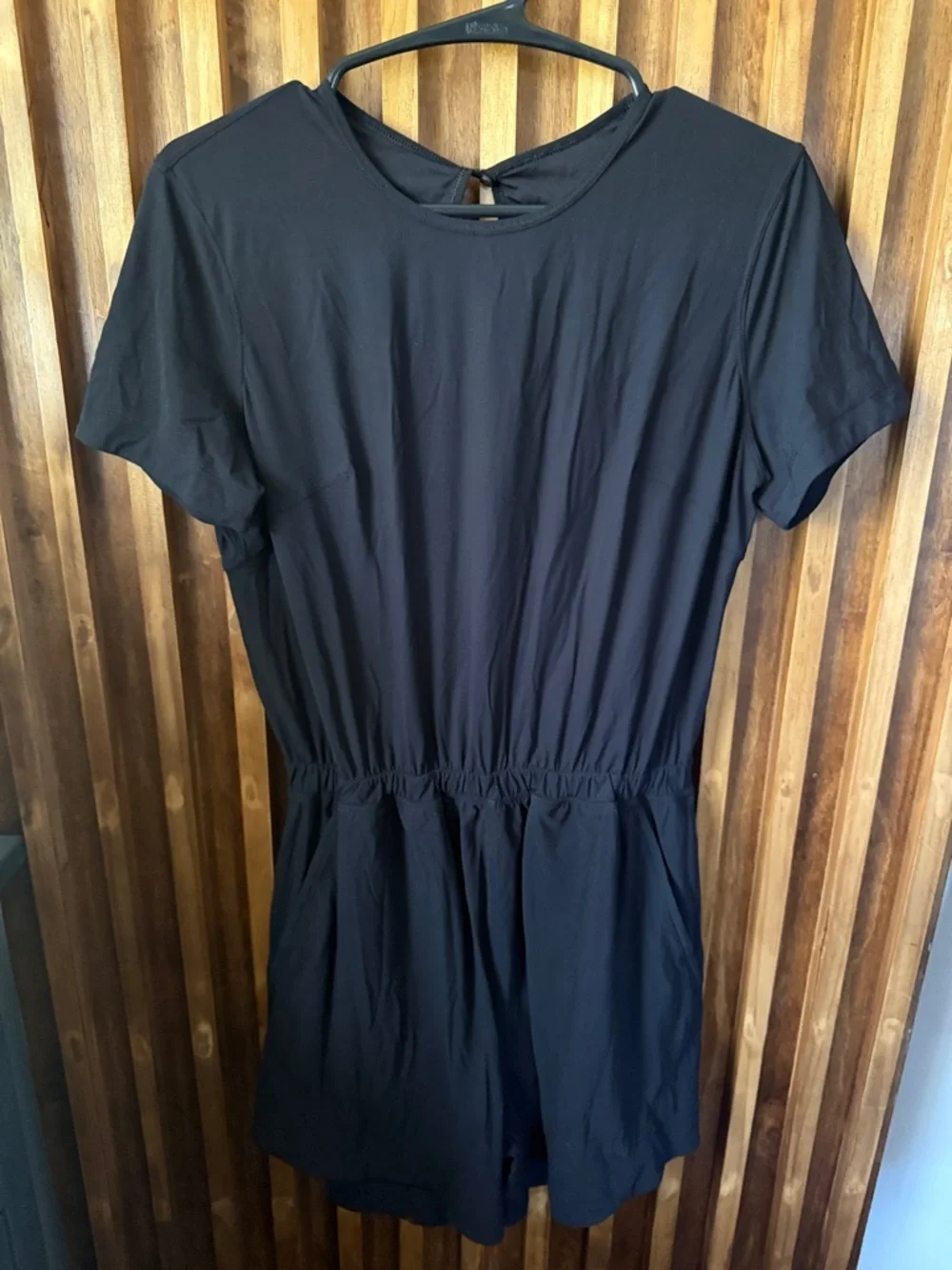 Lululemon Lightweight High Neck Romper. Size 6 in Black